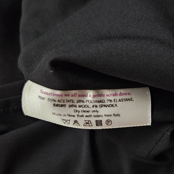 MM Lafleur Black Drape Neck Akiko Dress - Picture 6 of 7